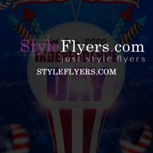 Independence Day1 PSD Flyer Template