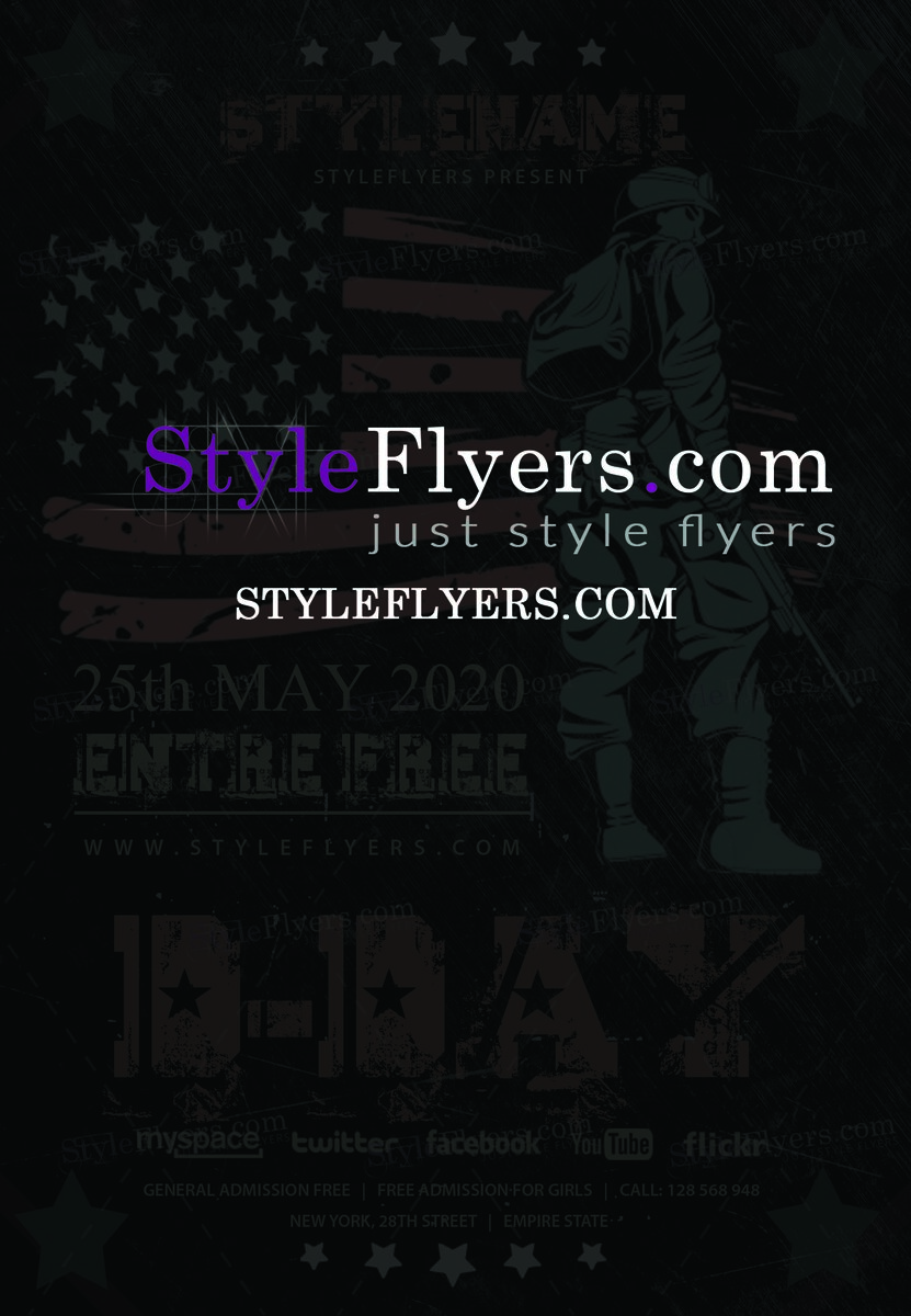 d day flyer