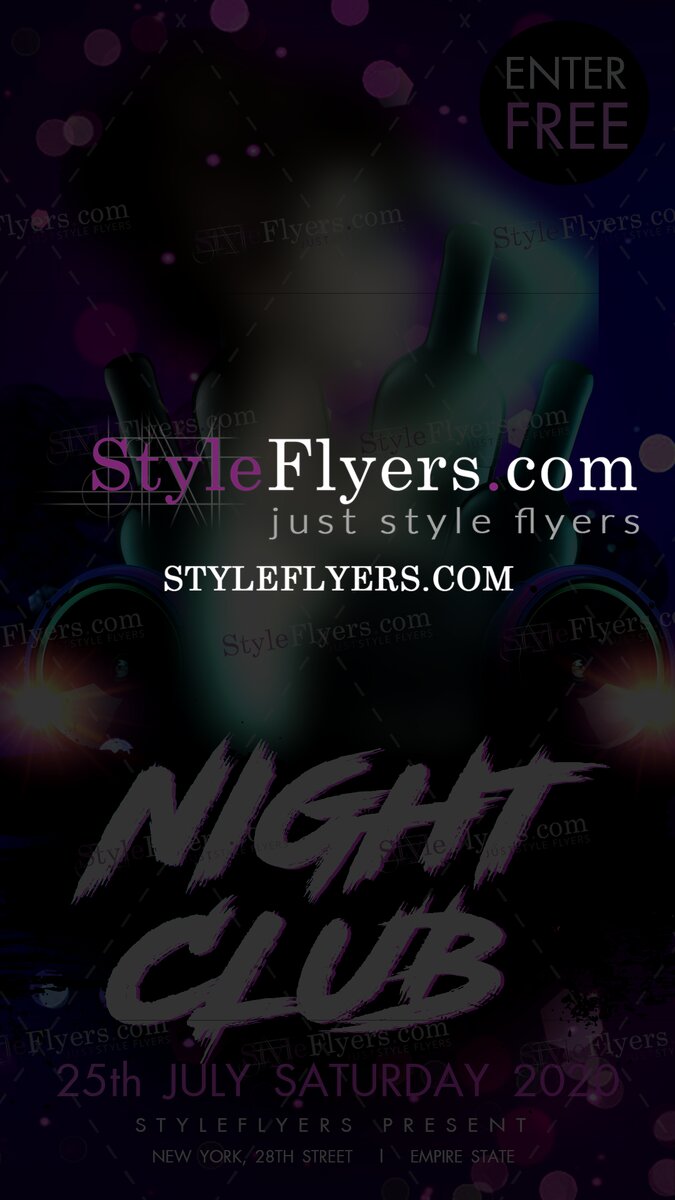 Night Club Flyer Template
