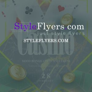 casino premium flyer