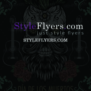 Dia De Los Muertos. PSD Flyer Template