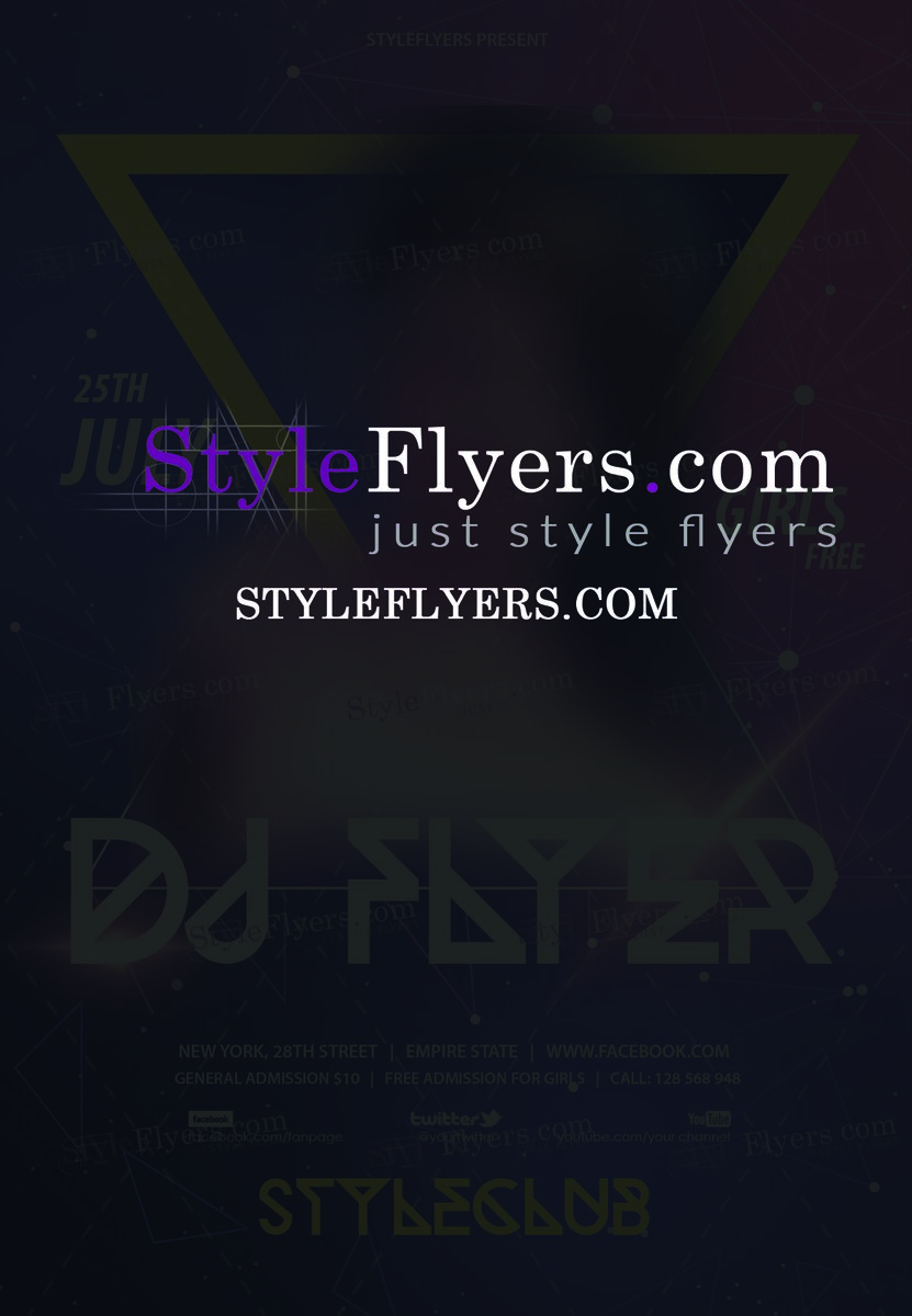 DJ PSD Flyer Template