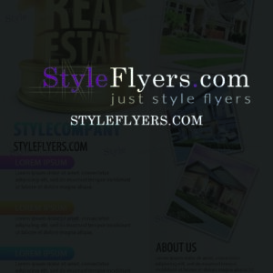 Real Estate 2 PSD Flyer Template