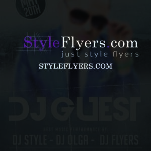 Guest DJ premium template PSD Flyer Template