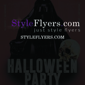 halloween psd flyer template 45678