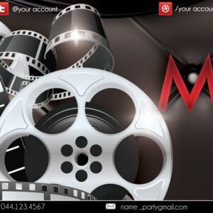 movie PSD Flyer Template