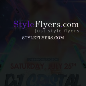 Dj Cristal PSD Flyer