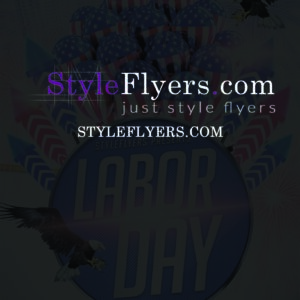 Labor Day PSD Flyer Template upd