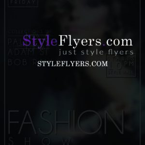 fashion show PSD Flyer Template upd