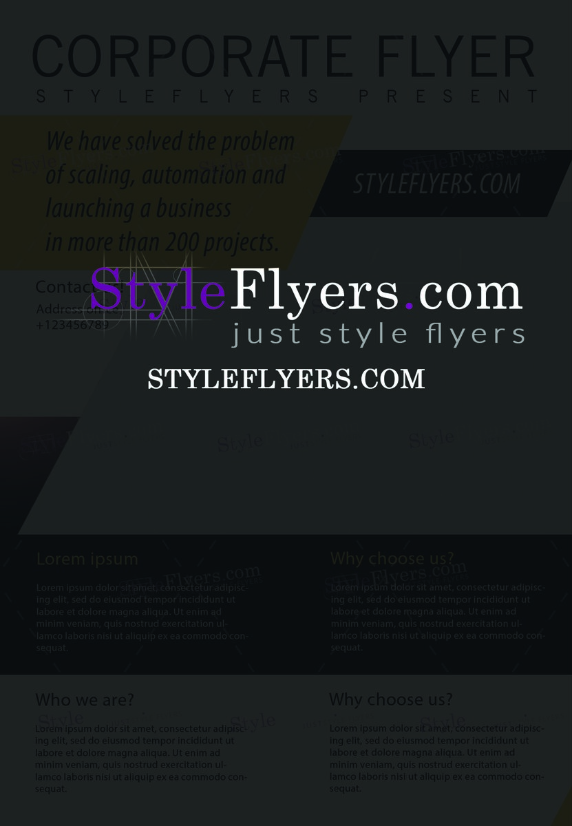 Corporate PSD Flyer