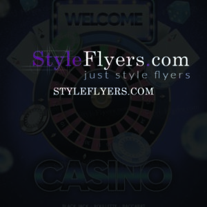 Casino PSD Flyer Template