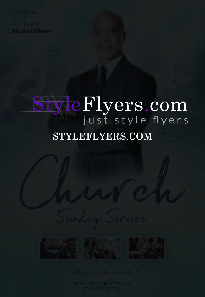 Church PSD Flyer Template