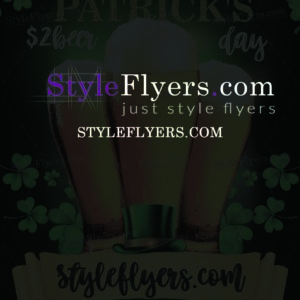 St Patrick Day Animated Template PSD Flyer Template