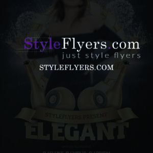 Elegant PSD Flyer Template
