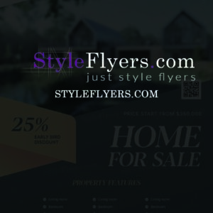 real estate psd flyer
