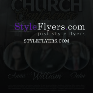 Church Conference PSD Flyer Template