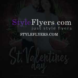 St. Valentines Day PSD Flyer Template
