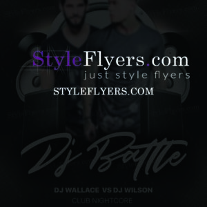Dj Battle PSD Flyer Template