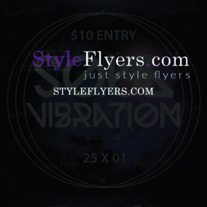 Soul Vibration PSD Flyer Template