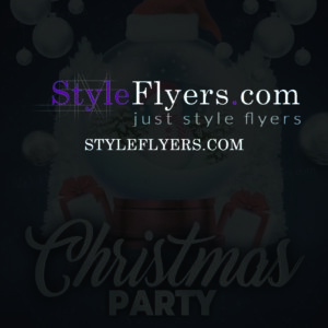 Christmas Party PSD Flyer Template2