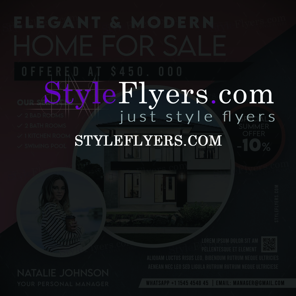 real estate free flyer