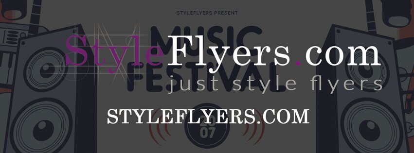 Music Festival PSD Flyer Template
