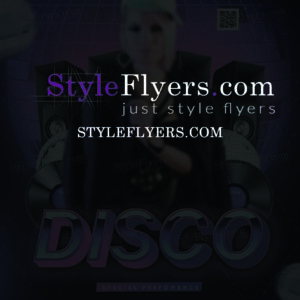Disco PSD Flyer Template