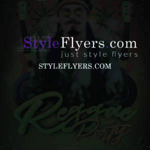 Reggae Partyl PSD Flyer Template
