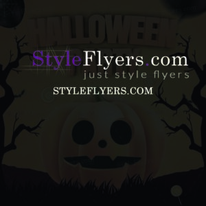 Halloween Party PSD Flyer Template