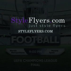 Football UEFA Champions League Final PSD Flyer Template