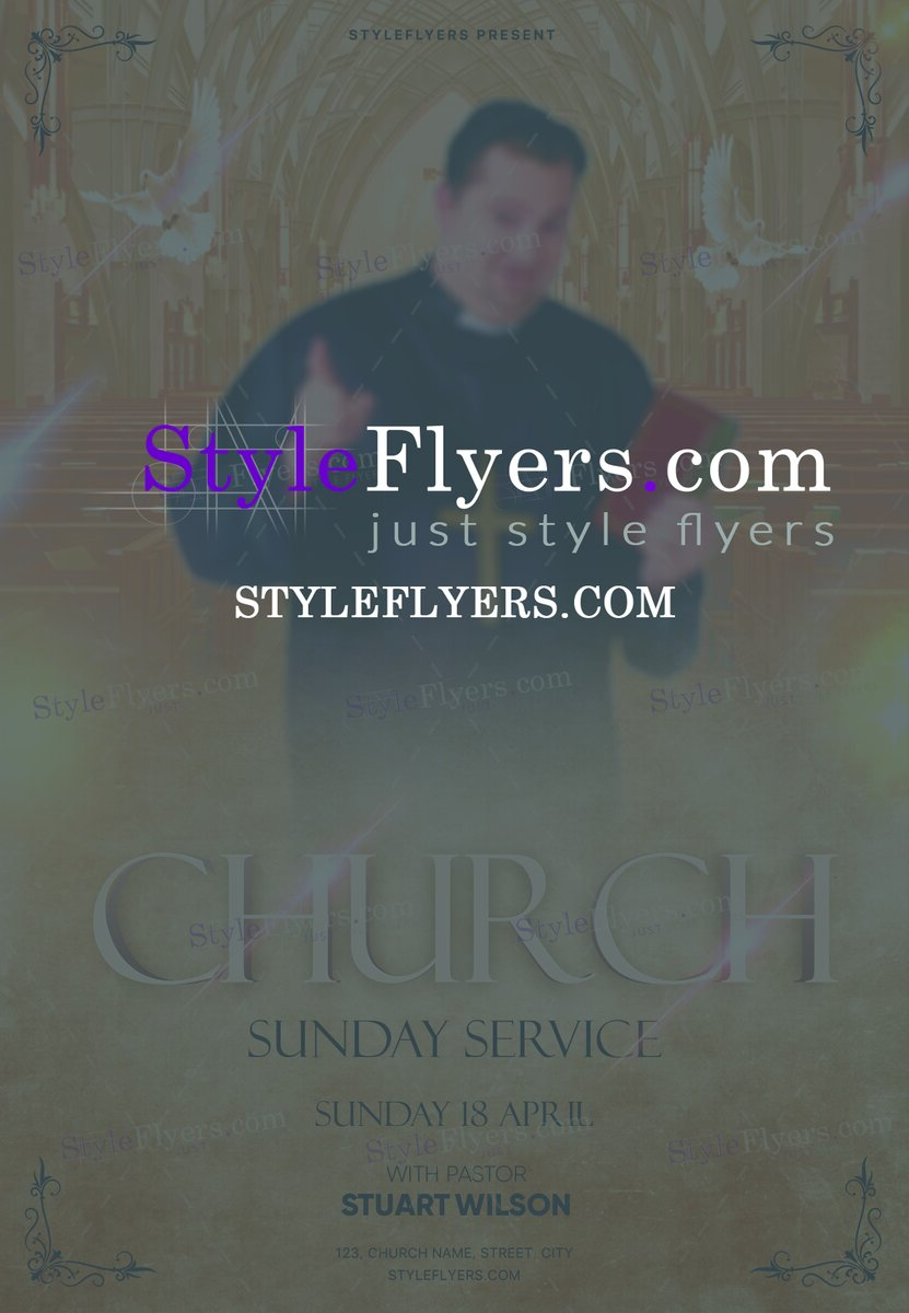 Church PSD Flyer Template