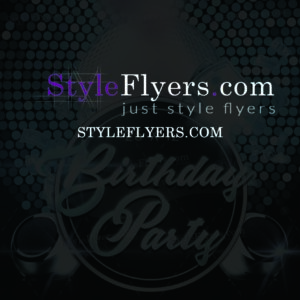 birthday party(3) PSD Flyer Template