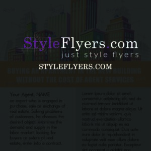 Real Estate PSD Flyer Template1
