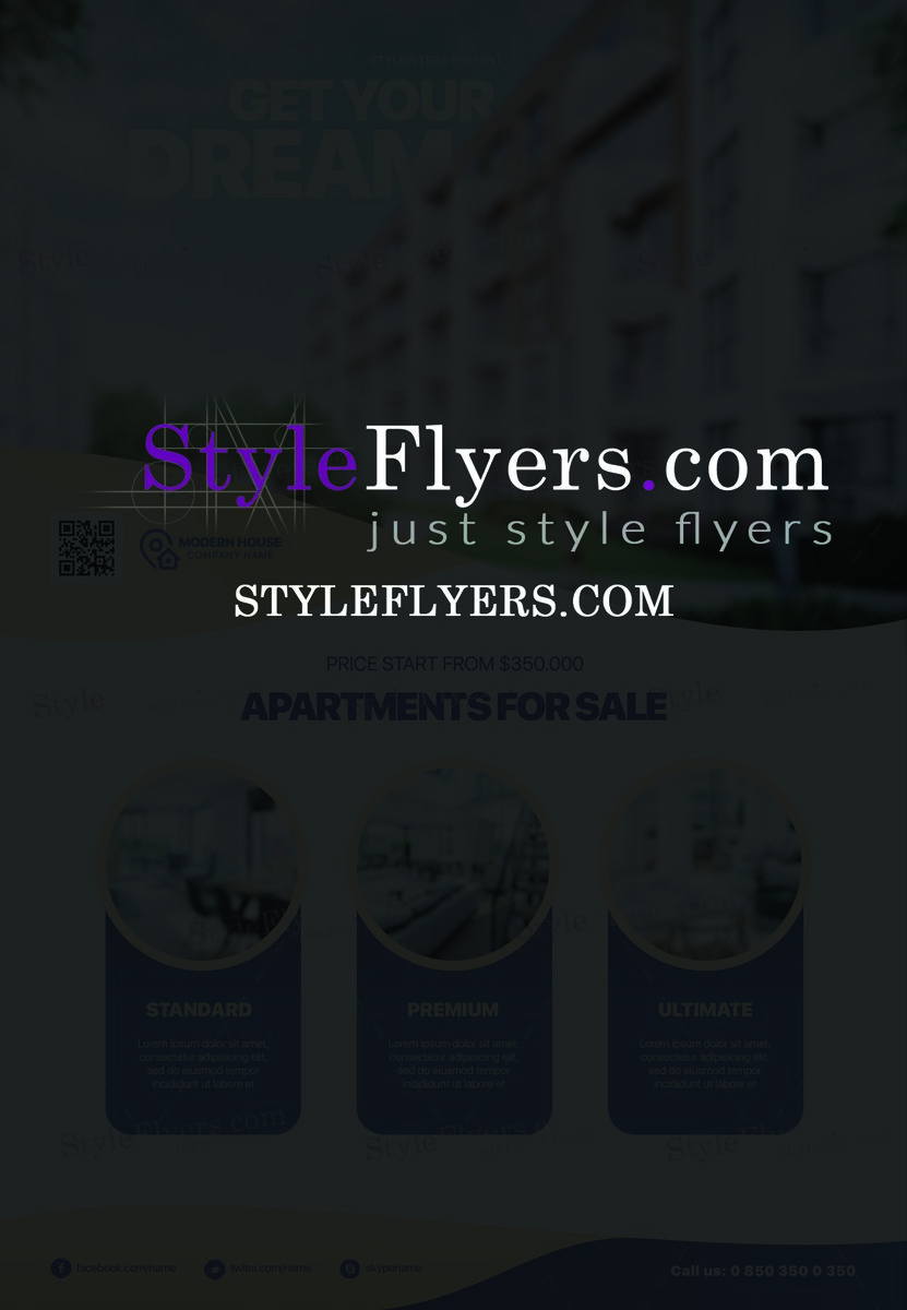 Real Estate PSD Flyer Template2