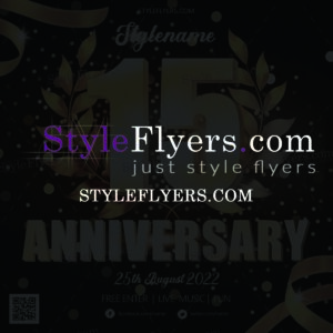 Anniversary PSD Flyer Template