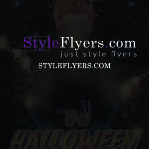 halloween PSD Flyer Template