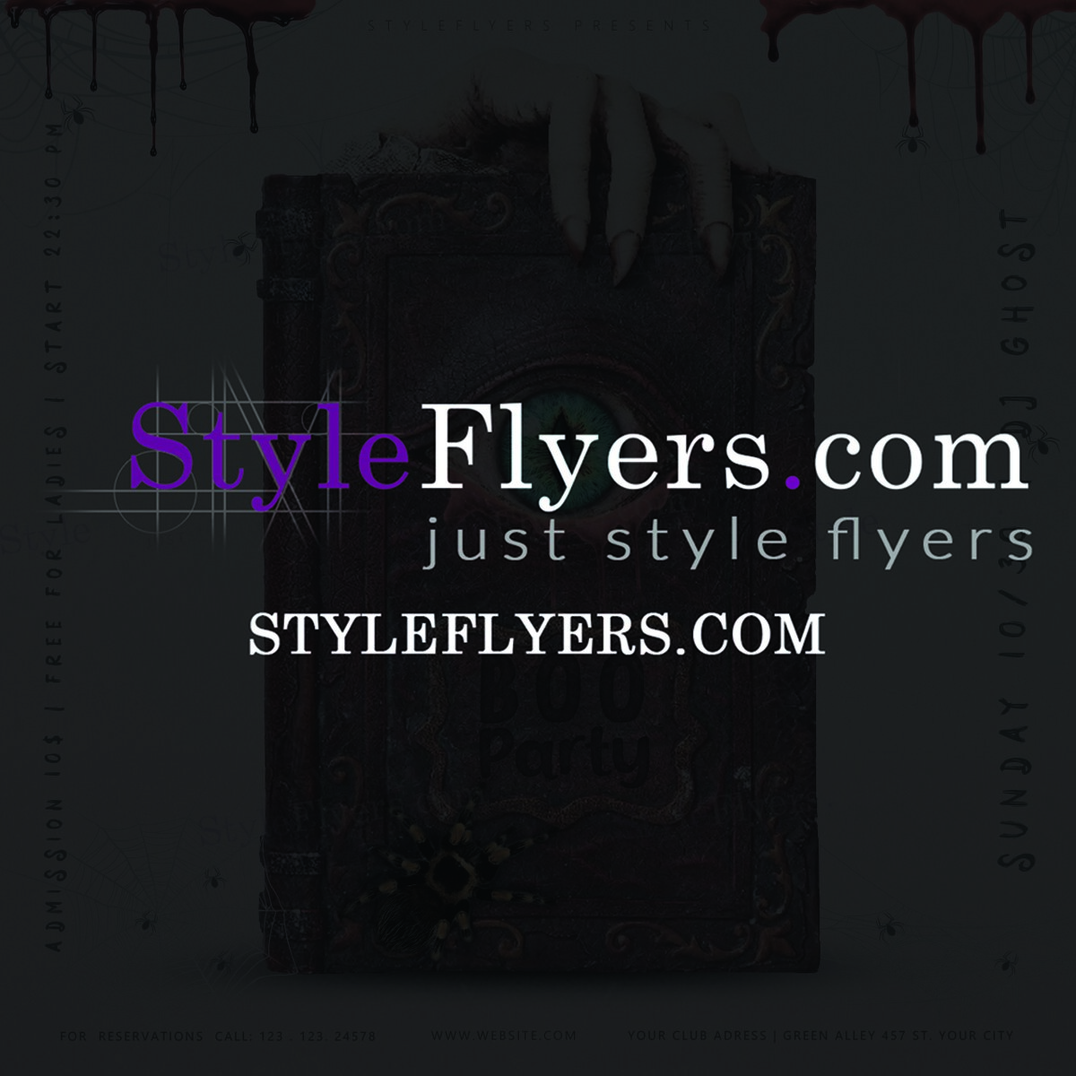 halloween flyer