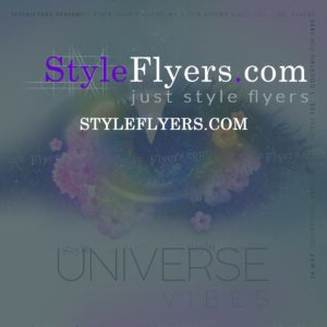 universe vibes flyer