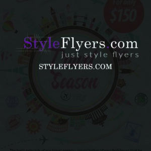 travel season PSD Flyer Template