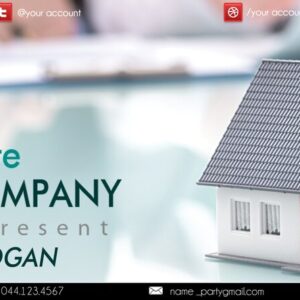 real estate1 PSD Flyer Template