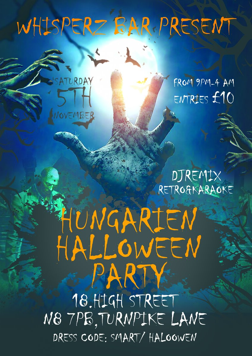halloween customer PSD Flyer Template