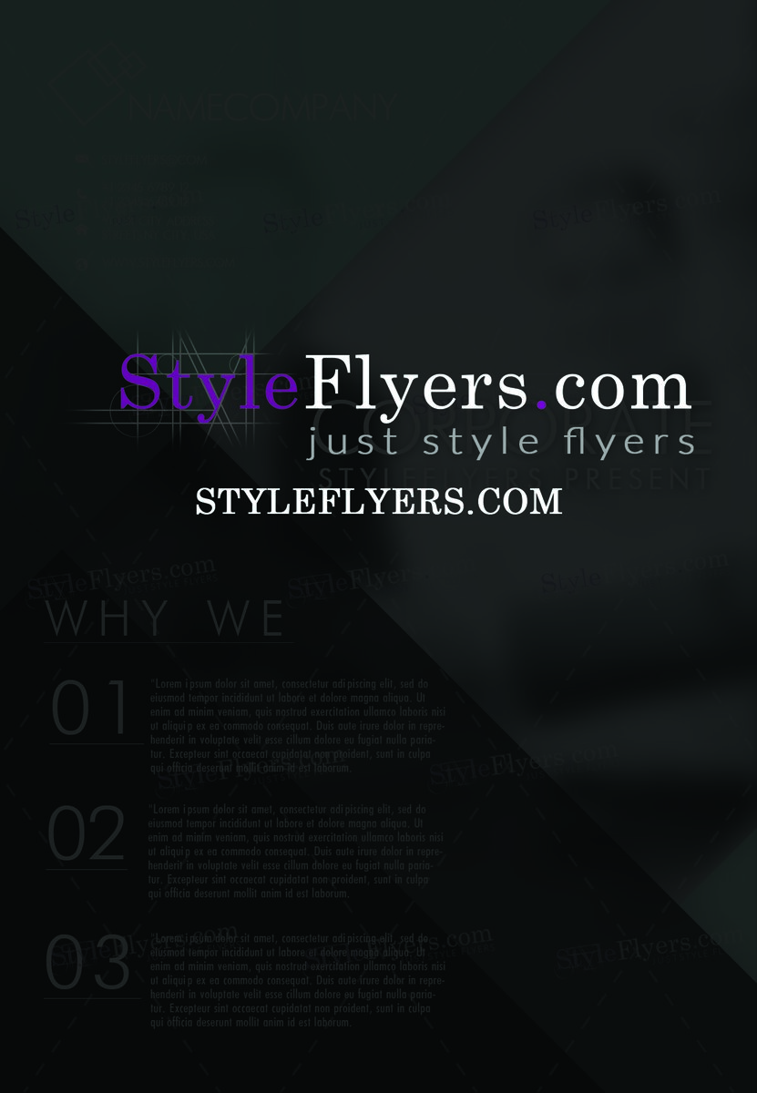 Corporate1 PSD Flyer Template