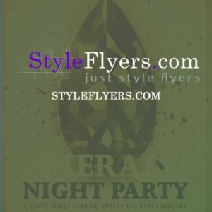 emerald PSD Flyer Template