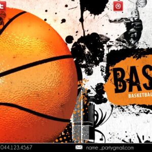 basketball PSD Flyer Template
