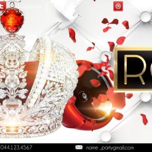 Royal party PSD Flyer Template