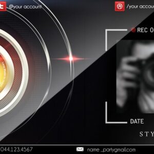 photographe PSD Flyer Template