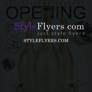 Grand Opening PSD Flyer Template