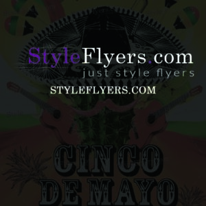 Cinco de Mayo free PSD Flyer Template