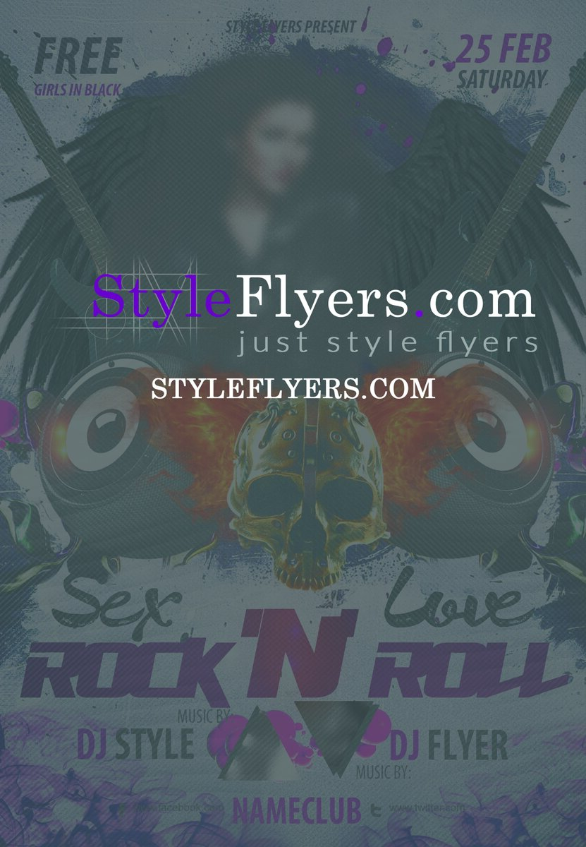 lsr PSD Flyer Template