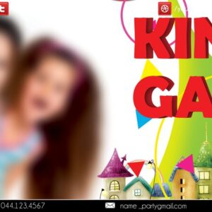 kindergarten PSD Flyer Template